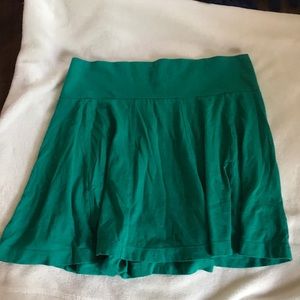 Deep sea green American eagle skirt